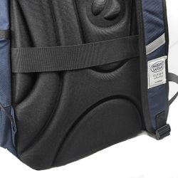 Mochila Multizipper Azul Olas