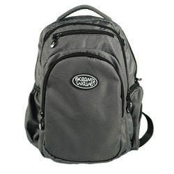 Mochila Multizipper Gris Olas