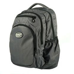 Mochila Multizipper Gris Olas