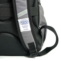 Mochila Multizipper Gris Olas