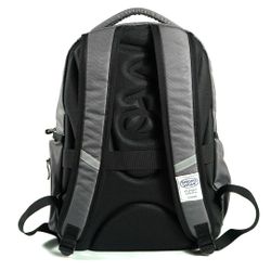 Mochila Multizipper Gris Olas