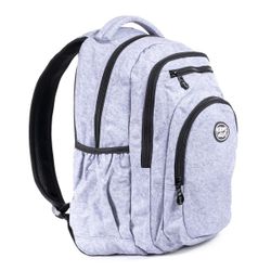 Mochila Explorer Urban Multizipper Cinza