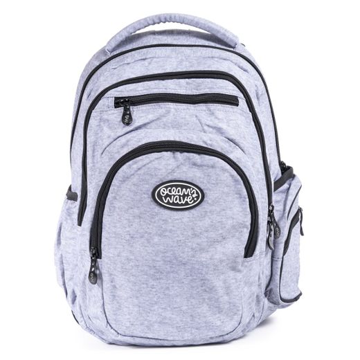 Sac à dos urbain multizip Explorer Gris