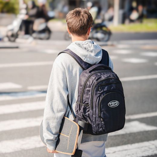 Sac à dos Preta multi-zip