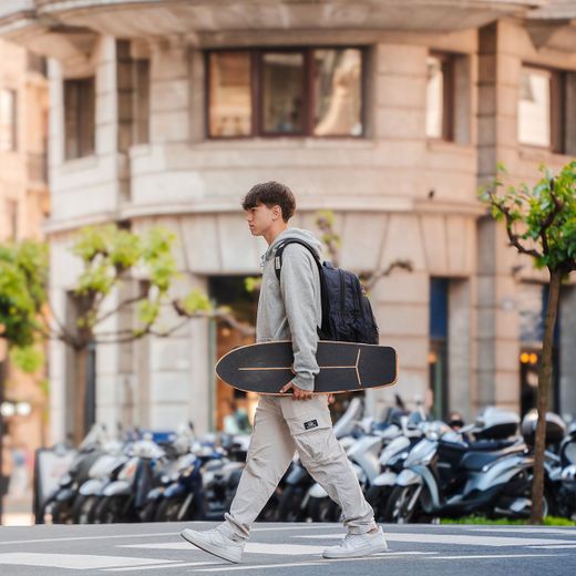 Sac à dos Preta multi-zip