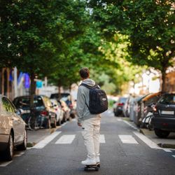 Sac à dos Preta multi-zip