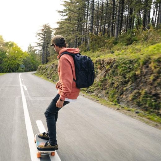 Sac à dos multizipper Ocean's Wave Nova Preta