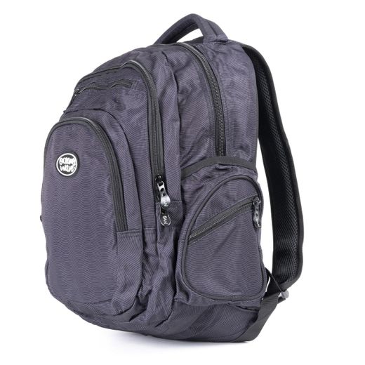 Ocean's Wave Nova Mochila Multizipper Preta