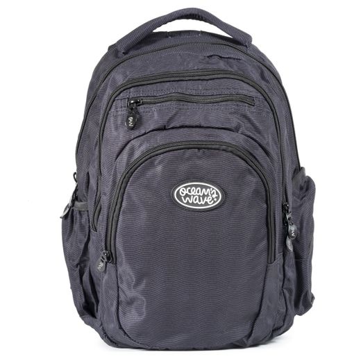 Ocean's Wave Nova Mochila Multizipper Preta