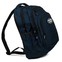 Mochila Multizíper Azul Marinho