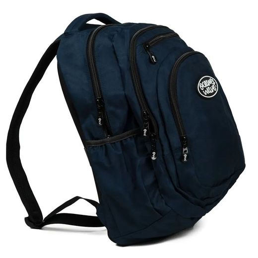 Mochila Multizíper Azul Marinho