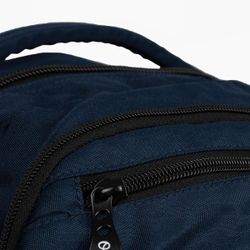 Mochila Multizíper Azul Marinho