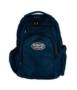 Mochila Multizipper Azul Marino