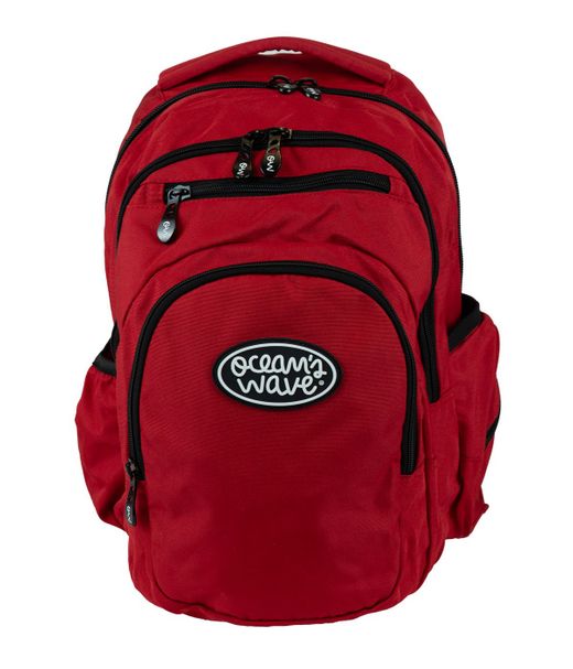 Sac à dos multi-zip Vermelha