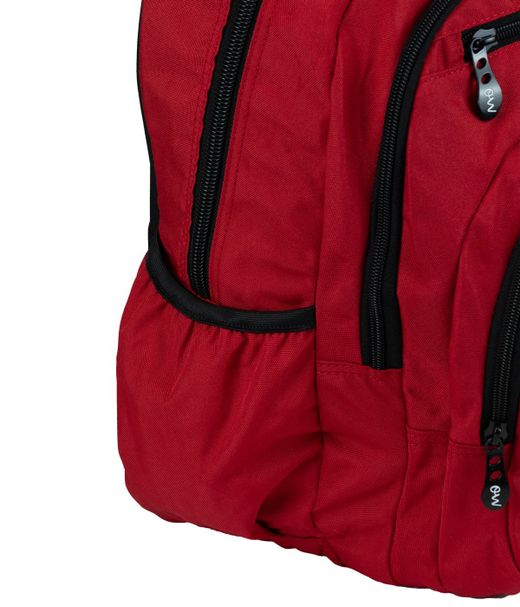 Sac à dos multi-zip Vermelha