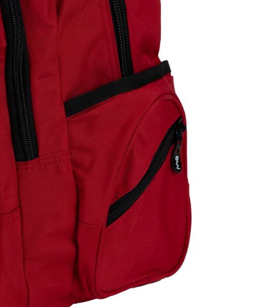 Sac à dos multi-zip Vermelha