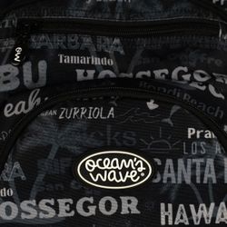 Mochila de praia multizíper