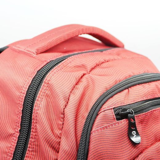 Mochila Multizipper granate olas