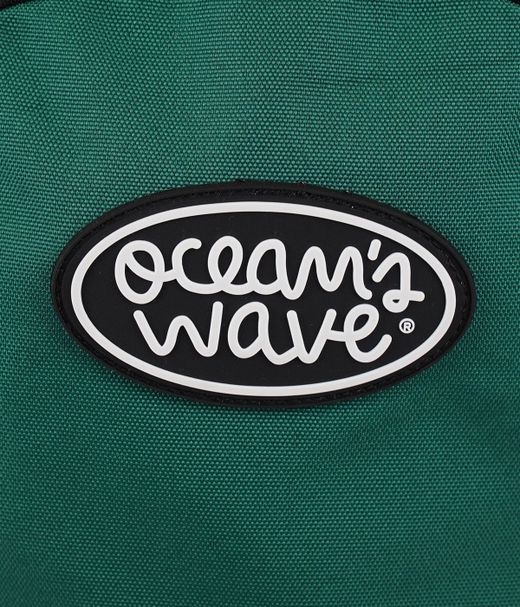 Sac à dos vert à fermetures multiples