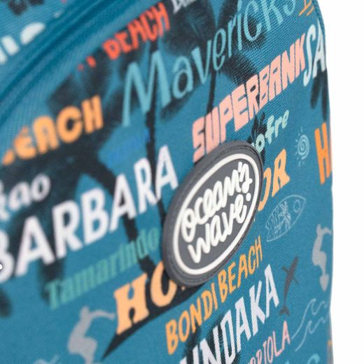 Sac à dos secondaire Ocean's Wave bleu Malibu