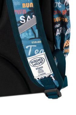 Sac à dos secondaire Ocean's Wave bleu Malibu