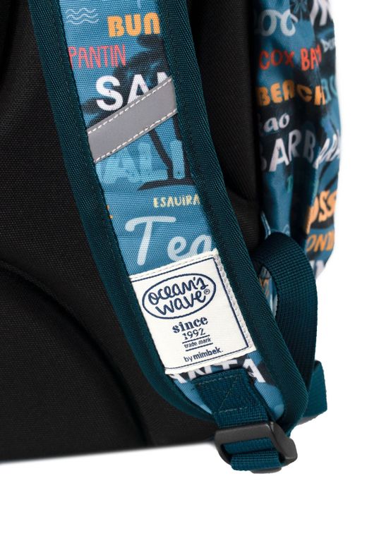 Sac à dos secondaire Ocean's Wave bleu Malibu