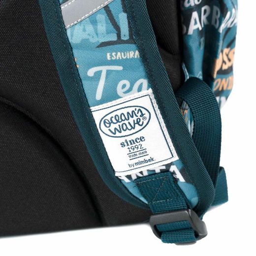 Sac à dos secondaire Ocean's Wave bleu Malibu