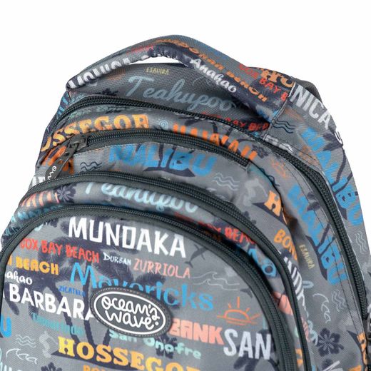 Sac à dos secondaire Malibu avec Ocean's Wave