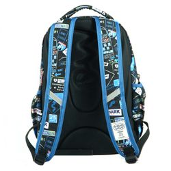 Sac à dos Paradis secondaire. Rembourré et avec divers sacs