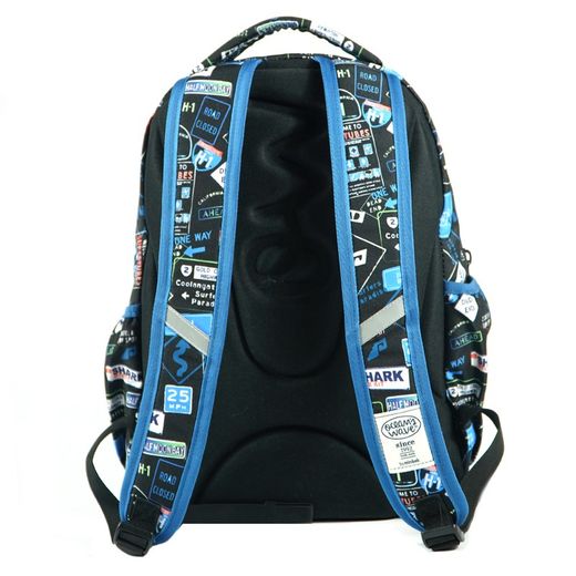 Sac à dos Paradis secondaire. Rembourré et avec divers sacs