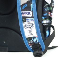 Sac à dos Paradis secondaire. Rembourré et avec divers sacs
