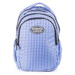 Mochila Secundary serie Pixel Azul acolchada