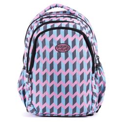 Mochila secundária série Zig - Zag acolchoado