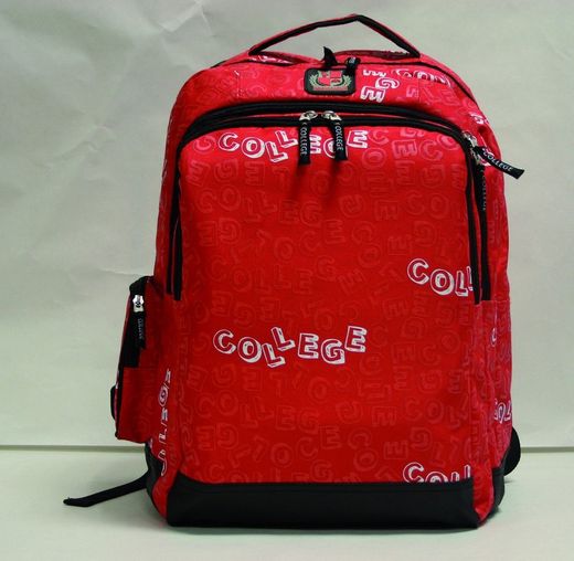 Mochila série letras em várias cores