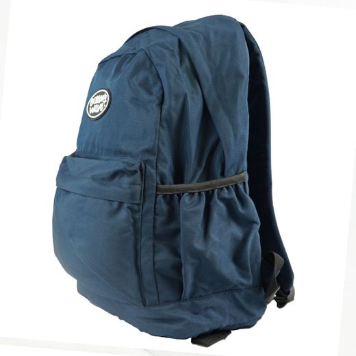 Mochila de tendência básica azul marinho
