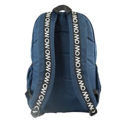 Mochila de tendência básica azul marinho
