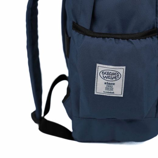 Sac à dos tendance basique bleu marine