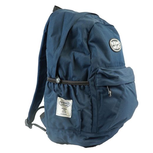 Mochila de tendência básica azul marinho