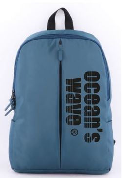 Mochila Universitaria serie Alpha azul