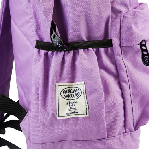 Mochila tendência básica em lilás