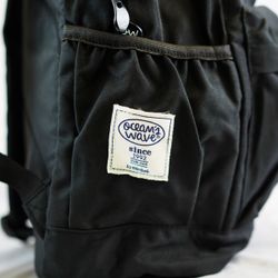 Mochila Tendência Universitária Preta