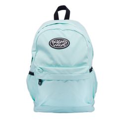 Mochila Tendencia Universitaria en verde turquesa
