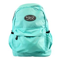 Mochila Tendencia Universitaria en verde turquesa