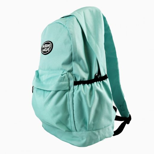 Mochila Tendencia Universitaria en verde turquesa
