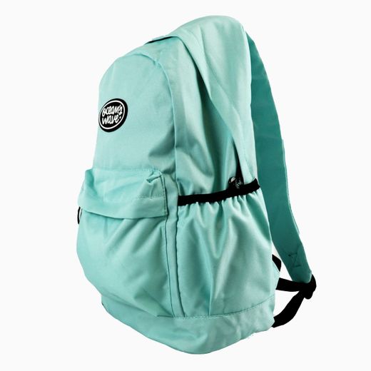 Mochila tendência básica em verde turquesa