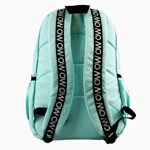 Mochila Tendencia Universitaria en verde turquesa