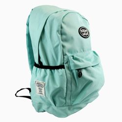 Mochila tendência básica em verde turquesa
