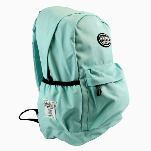 Mochila tendência básica em verde turquesa