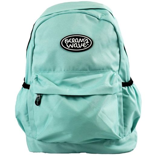 Mochila tendência básica em verde turquesa