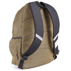 Mochila serie tendencia cuadros mostaza